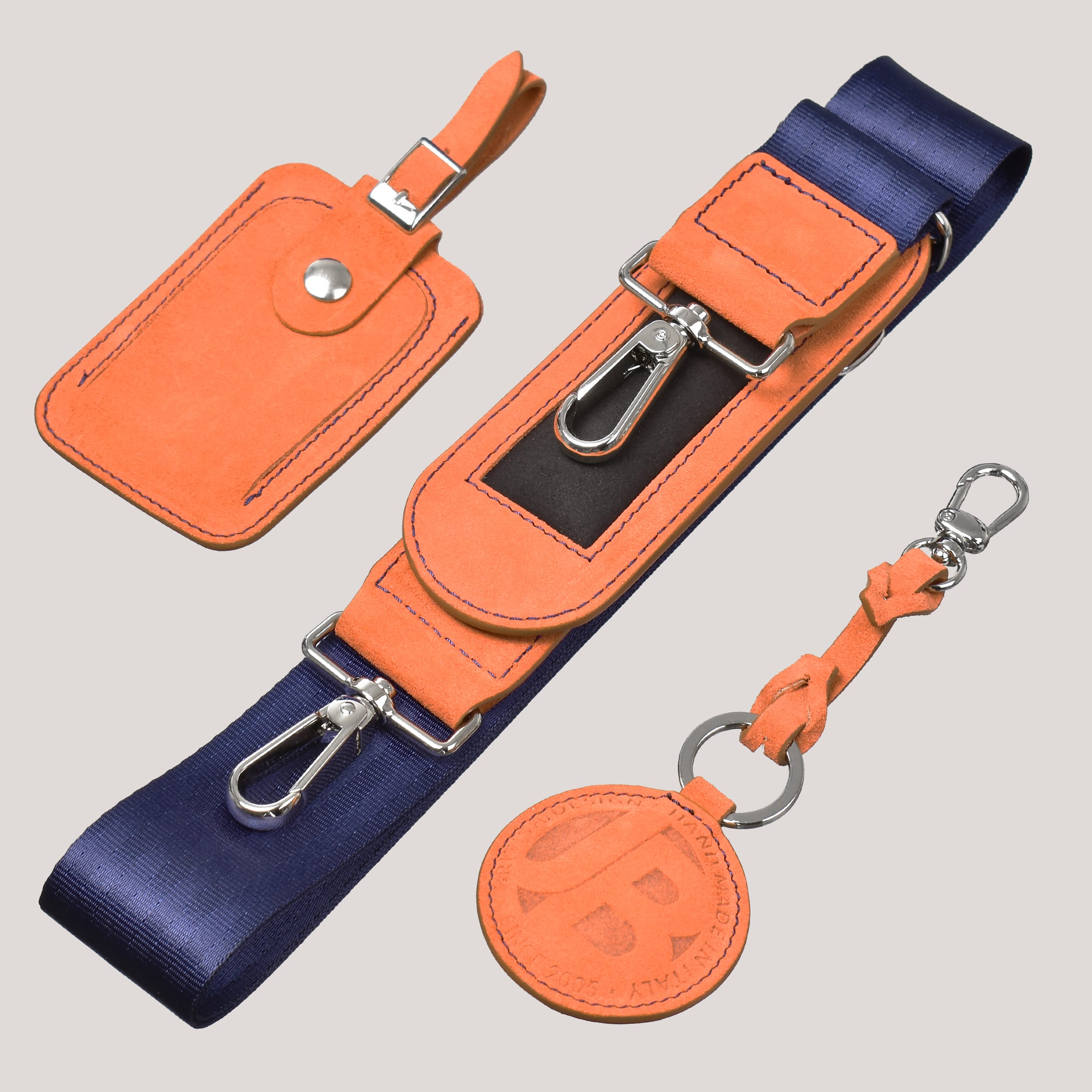 tuscan suede gto holdall orange accessories